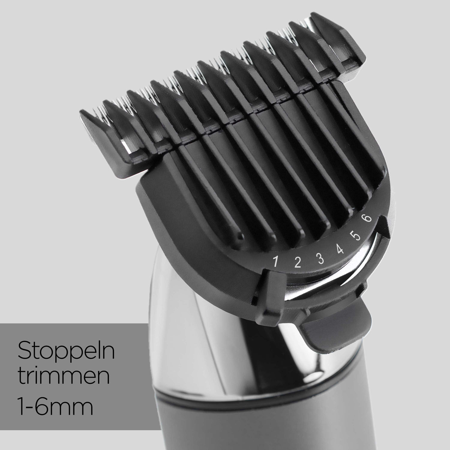 Stoppeln trimmen
1-6mm